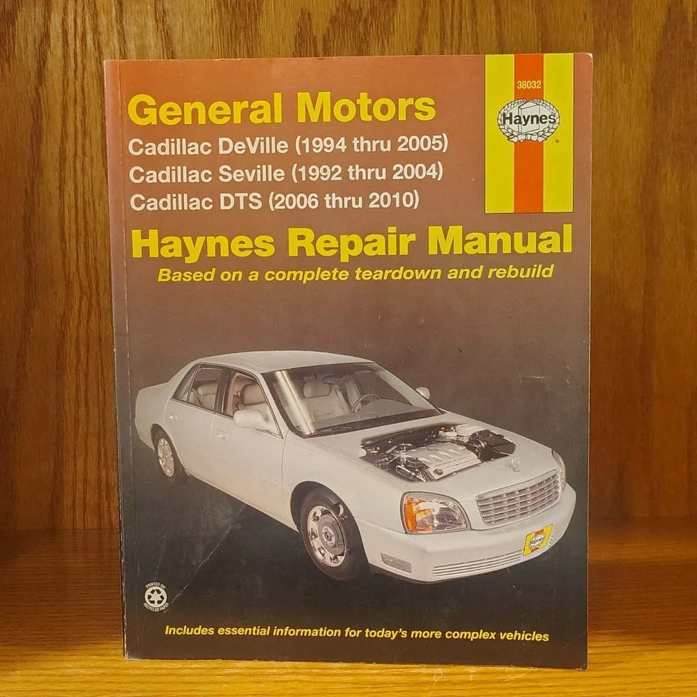 Haynes 38032 Cadillac DeVille / Seville Repair Manual (Very Good Condition)